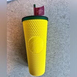 Starbucks Hawaii Collection Exclusive Pineapple Studded Tumbler 24 0z.